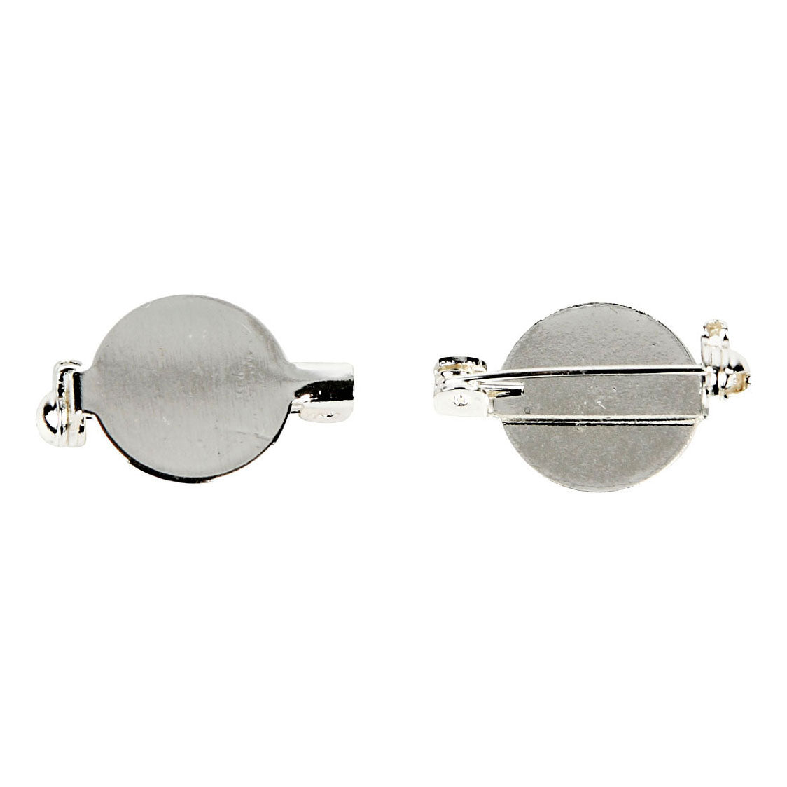 Creativ company creotime brochestift 20 mm sølv 5 stk