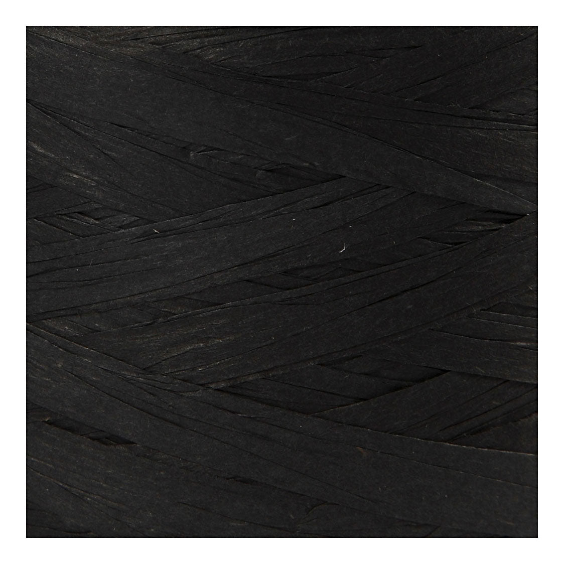 Creativ Company Paper Raffia garn sort, 100 m