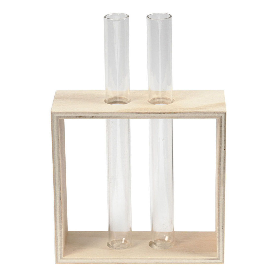 Creativ Company Wood Rack med reagensglas, 3dlg.