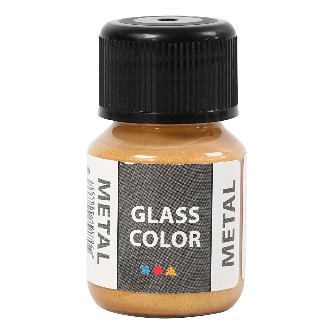 Creativ Company Glass Color Metal Paint - Guld, 30 ml