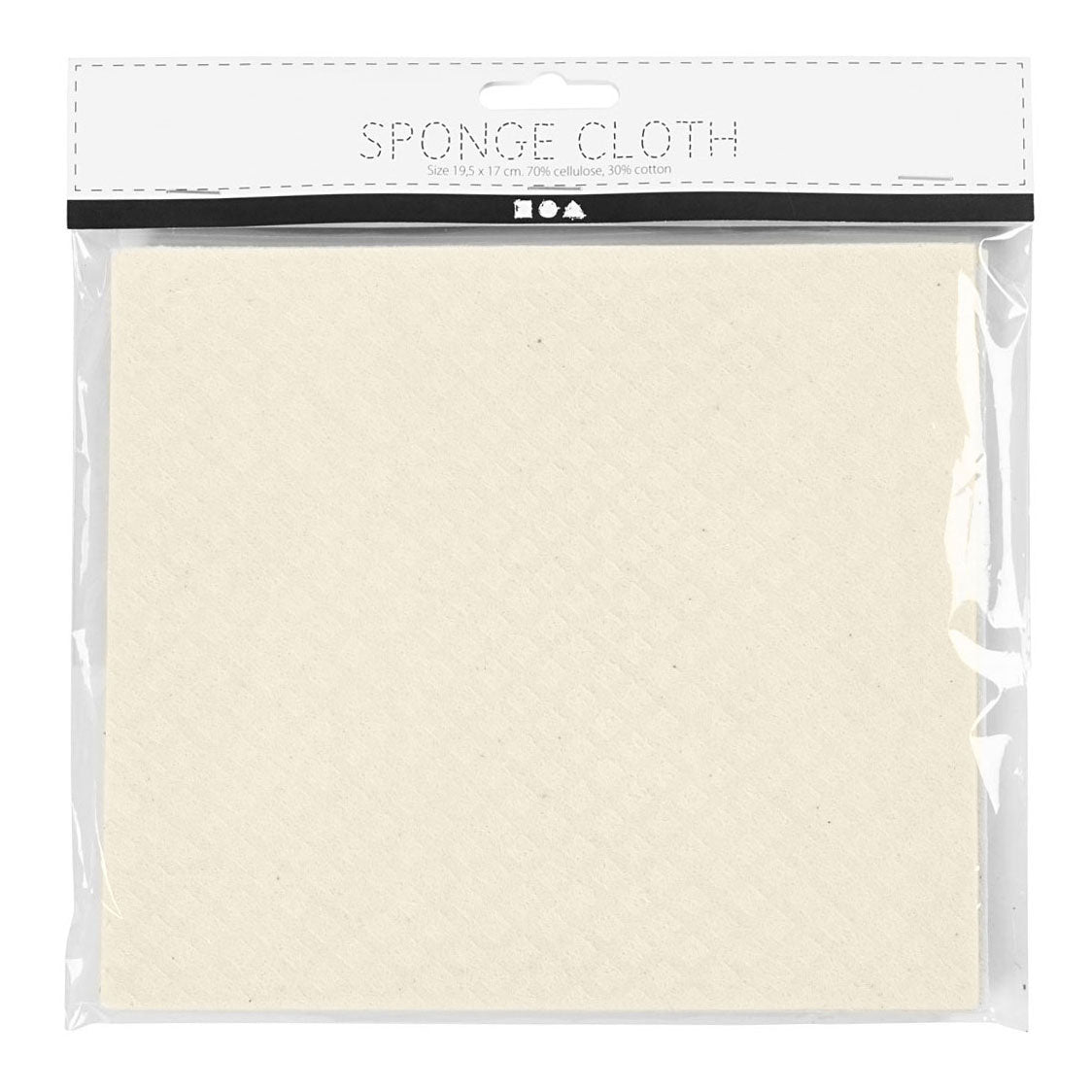 Creativ virksomhed https: www.cchobby.nl svampe-klud-størrelse-17x19-5-cm-off-white-3-piece-1-box