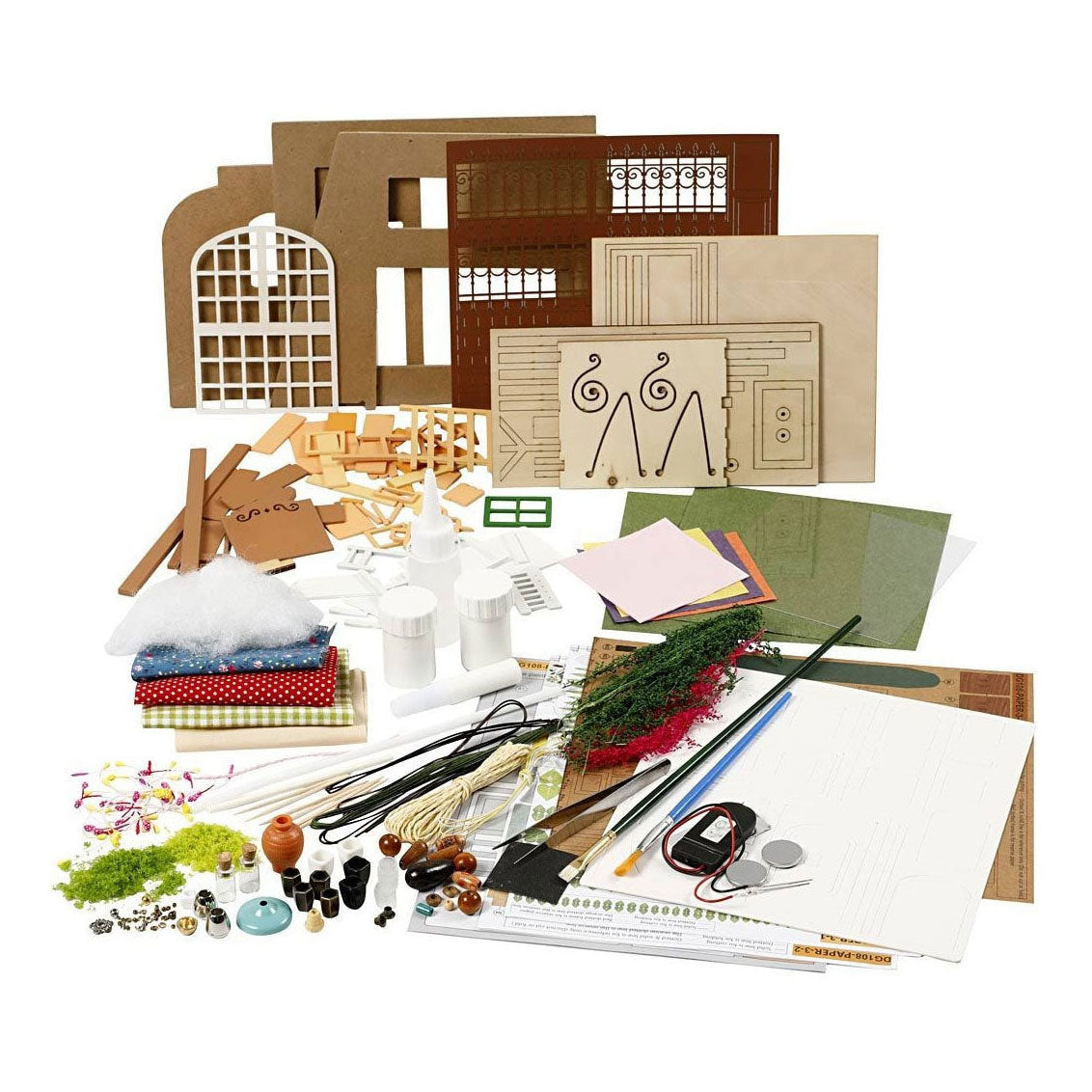 Creativ Company DIY Miniature Room Tuin Craft Set