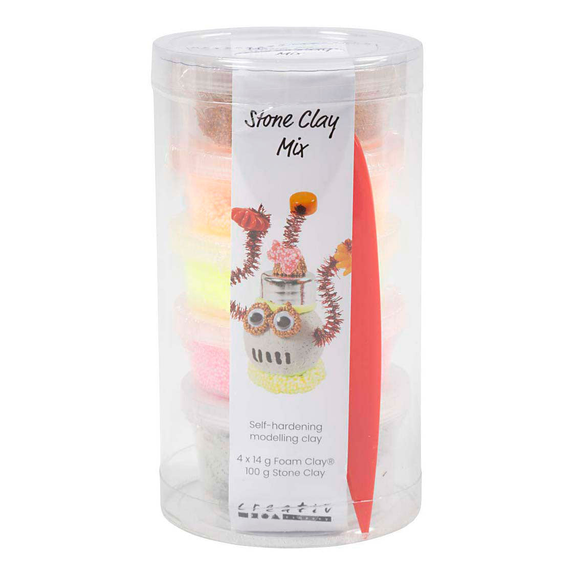 Creativ virksomhed https: www.cchobby.nl stone-clay-mix-red-oranje-harmonie-1-doos