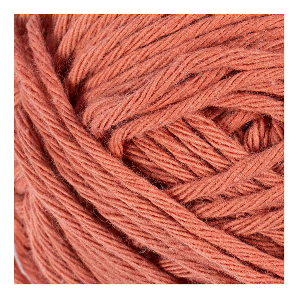 Creativ firma bomuldsgarn str. 8 8 l: 80-85 m terracotta - 50gr.