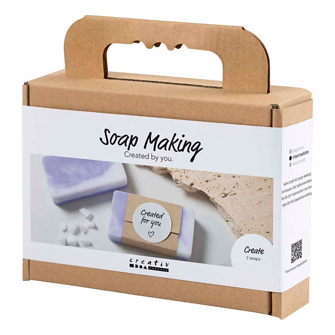 Kreativ virksomhed https: www.cchobby.nl mini-hobbyset-soap-making-square-lightpurple-1-box