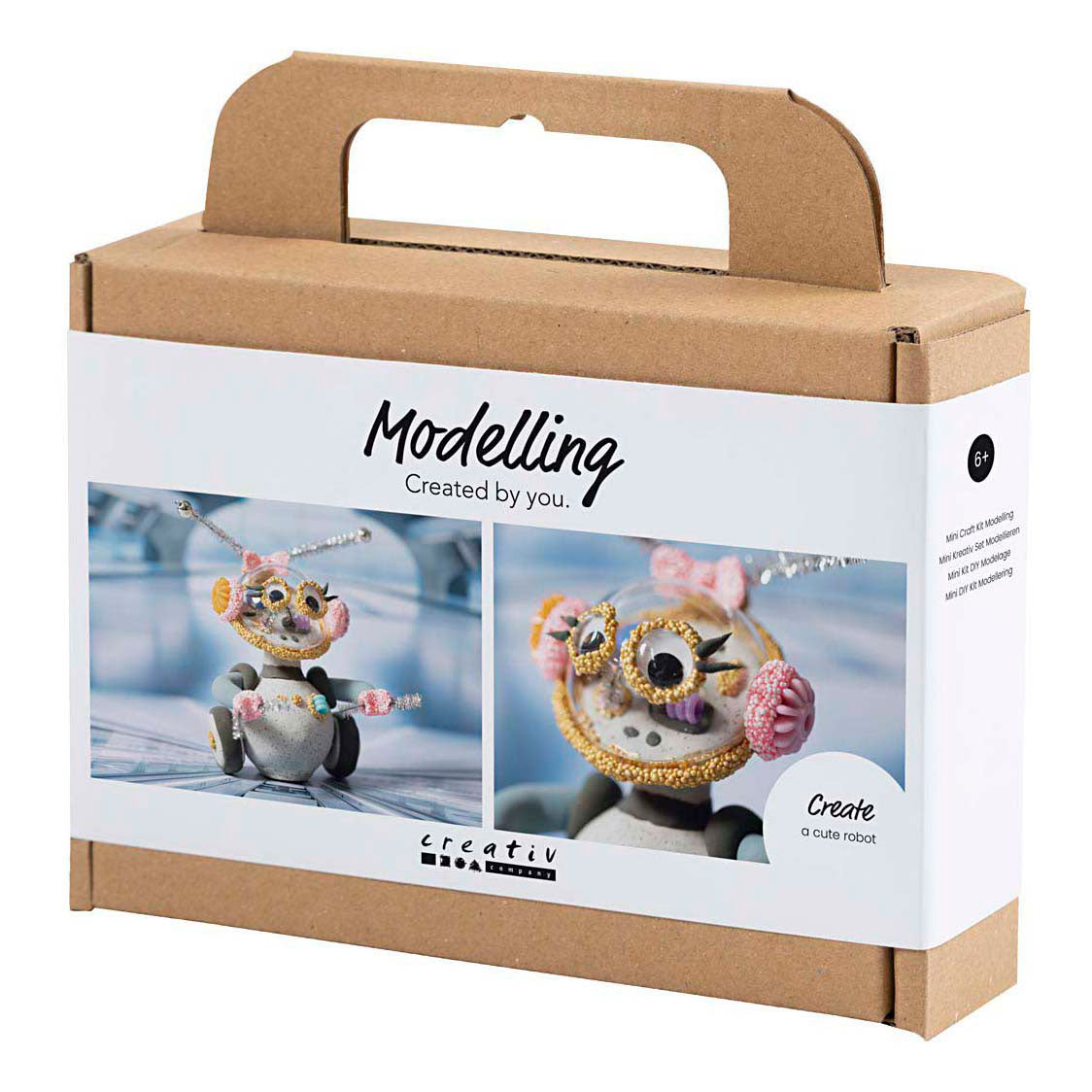 Kreativ virksomhed https: www.cchobby.nl mini-hobbyset-boetseren-robot-grey-pink-1-doos