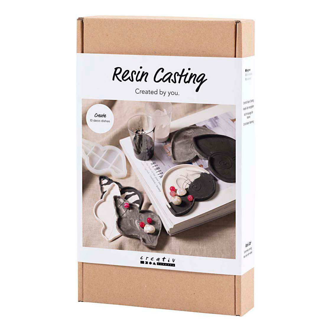 Creativ virksomhed https: www.cchobby.nl hobbyset-resin-casting-conchshell-black-white-1-box
