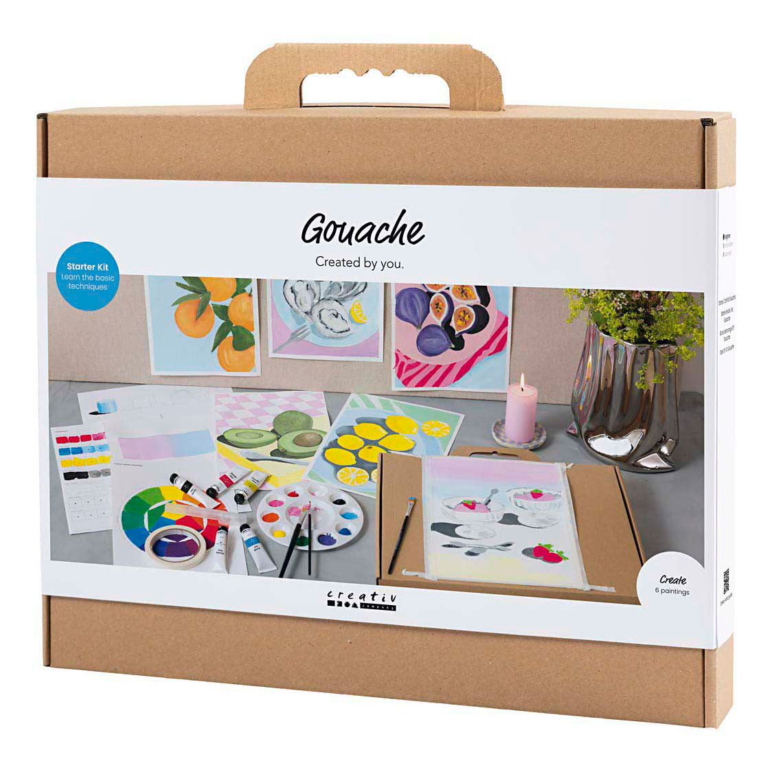 Kreativ virksomhed https: www.cchobby.nl starter-hobbyset-gouache-paintings-diverse-colors-1-box
