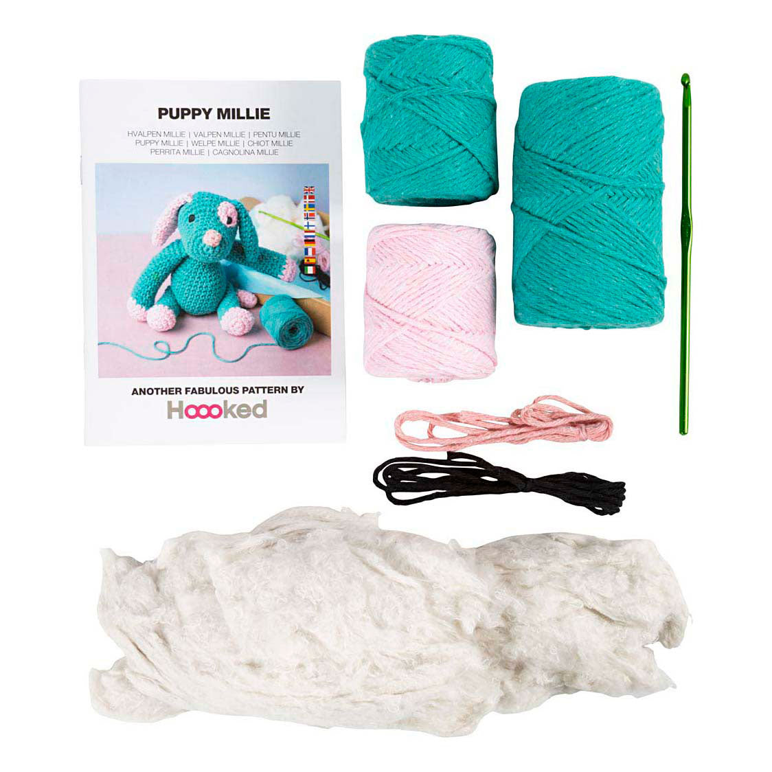 Creativ firma hobby sæt amigurumi hvalp
