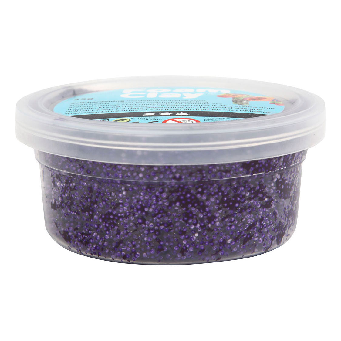 Creativ company foam clay purple - 35gr.