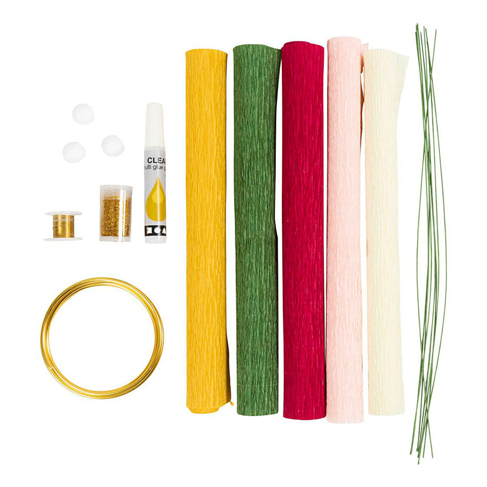 Creativ virksomhed https: www.cchobby.nl hobbyset-crepe-paper-wreath-crepe-ratio-180-1-box