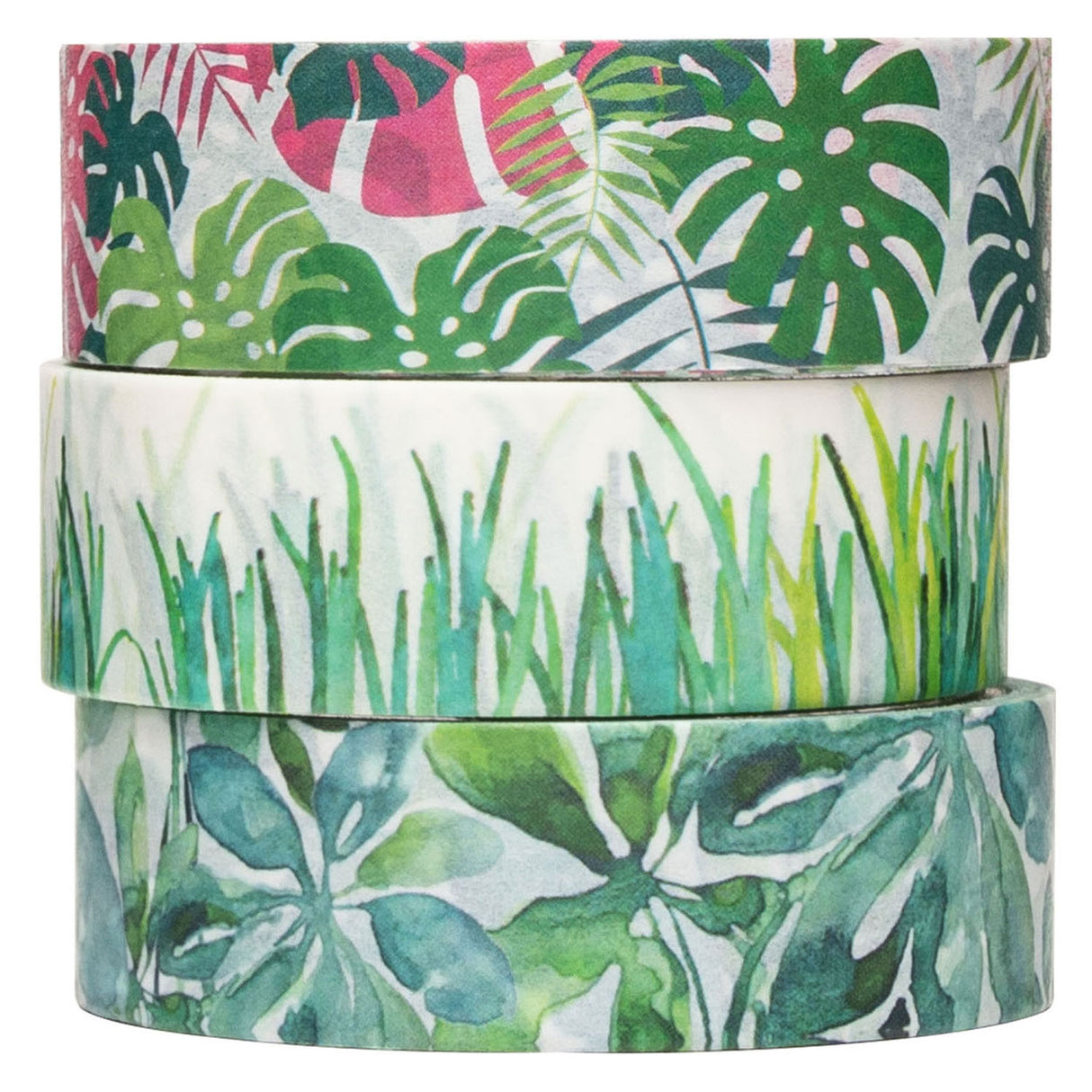 Farvninger - washi tape planter 3 ruller, 5 mtr.