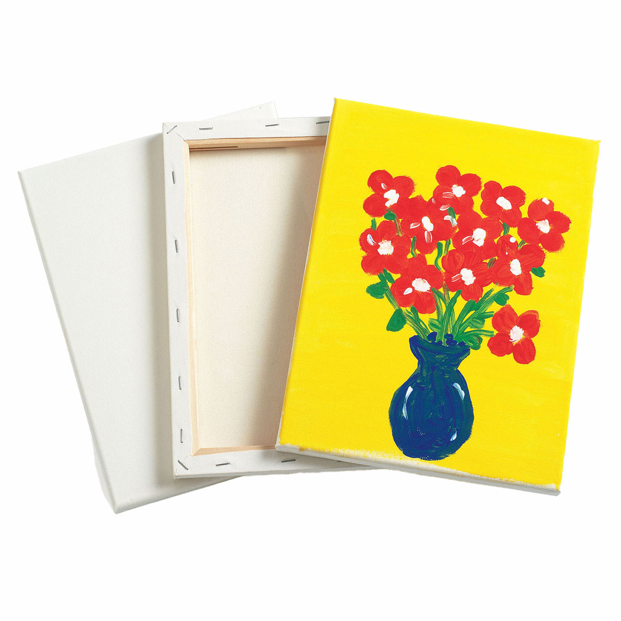 Farver canvas bomuld 30,5 x 23 cm, 6 stk