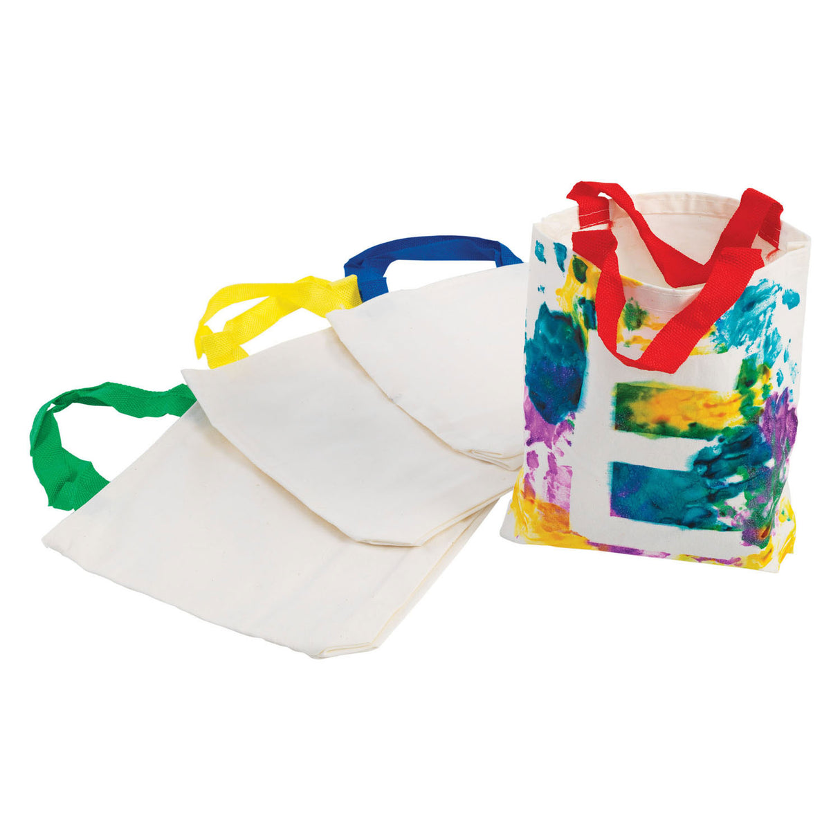 Farvning - bomulds bærepose, sæt på 12