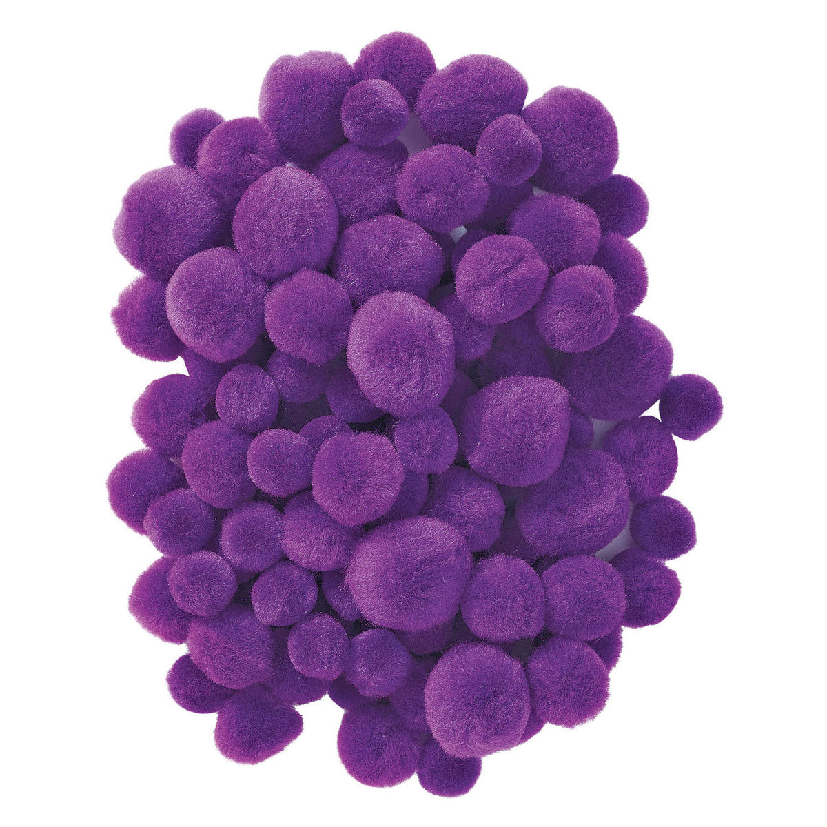 Farve - Pom Poms lilla, 100 ..