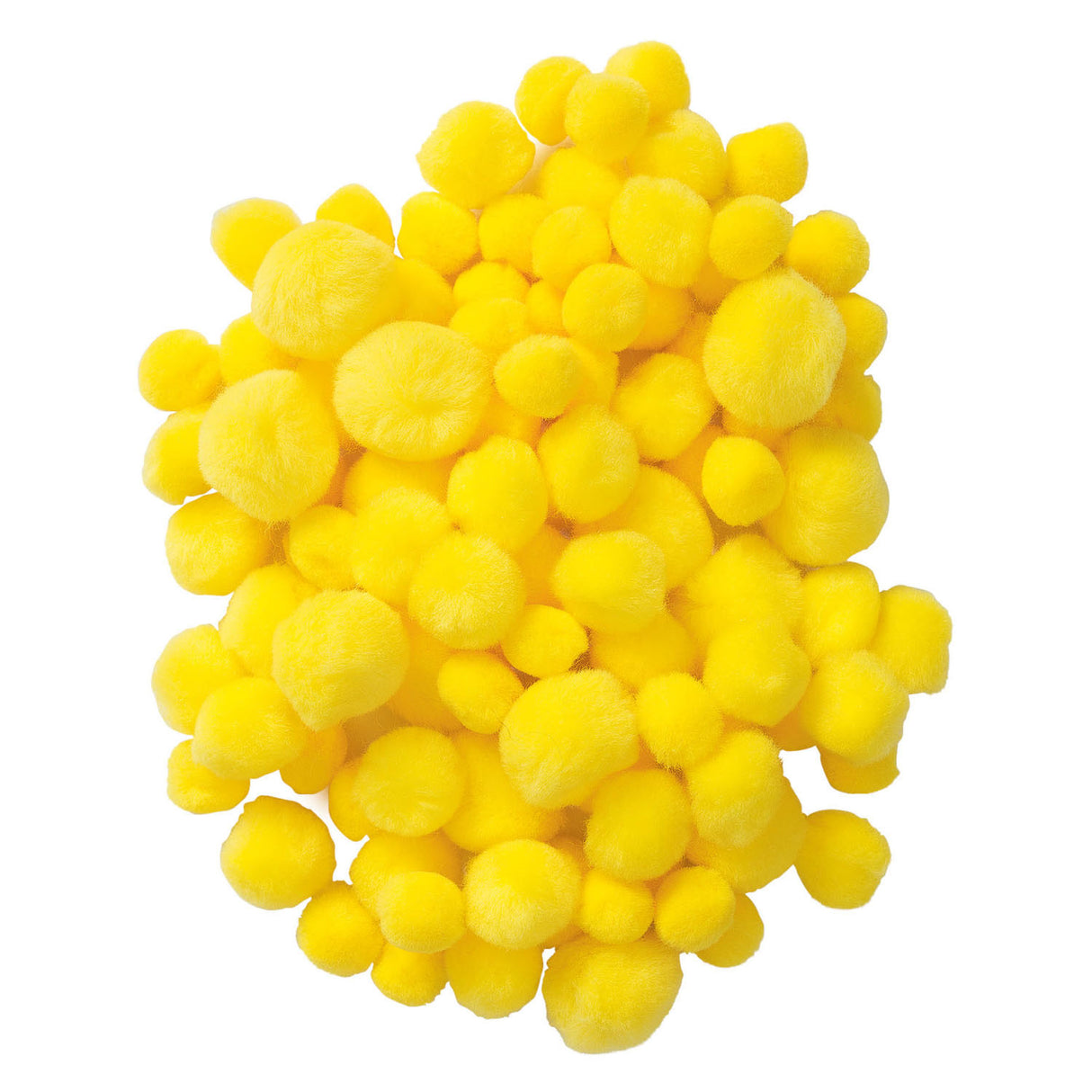 Farve - Pom Poms Geel, 100.