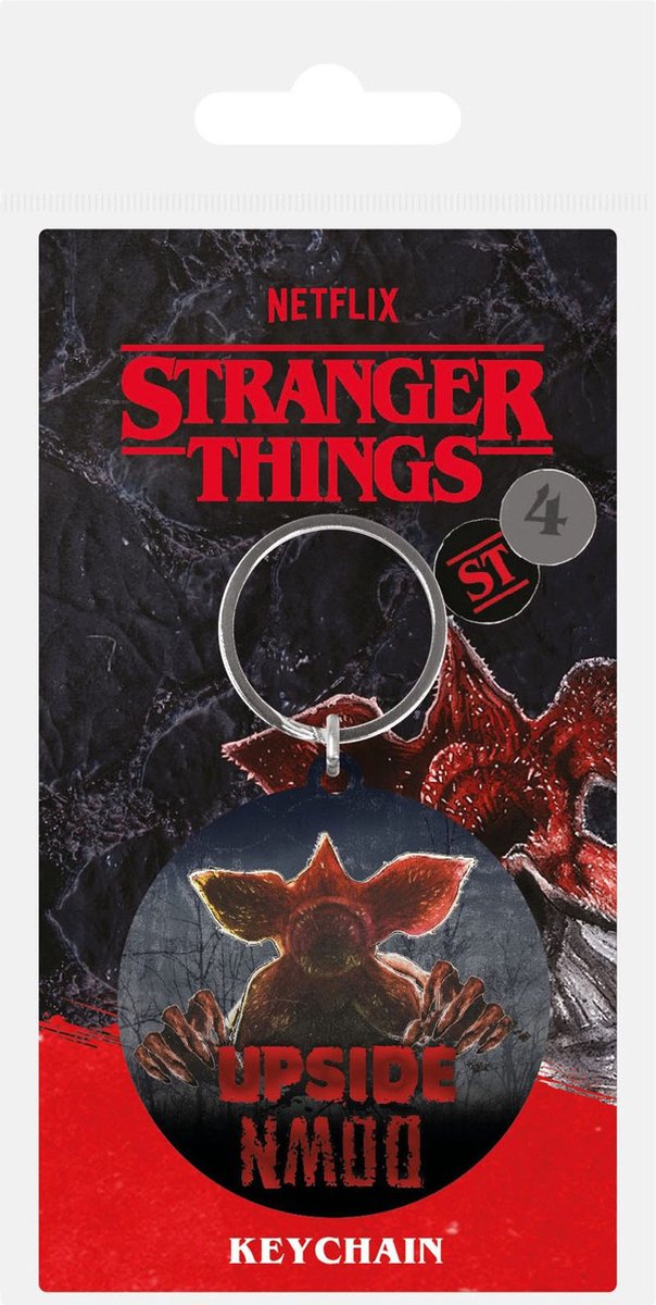 Pyramid international stranger things demogorgon nøglering