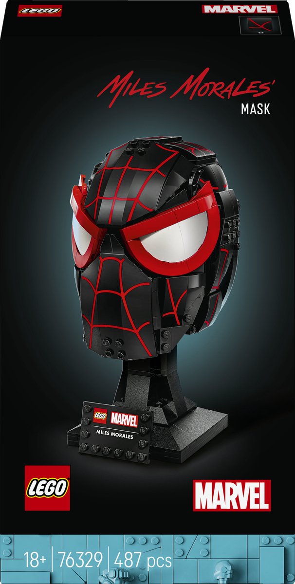 Lego ® marvel miles morales maske, byggesæt - 76329
