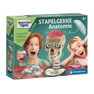 Clementoni videnskabsspil - skør anatomi - videnskabsboks - videnskabslaboratorium - fra 8 år