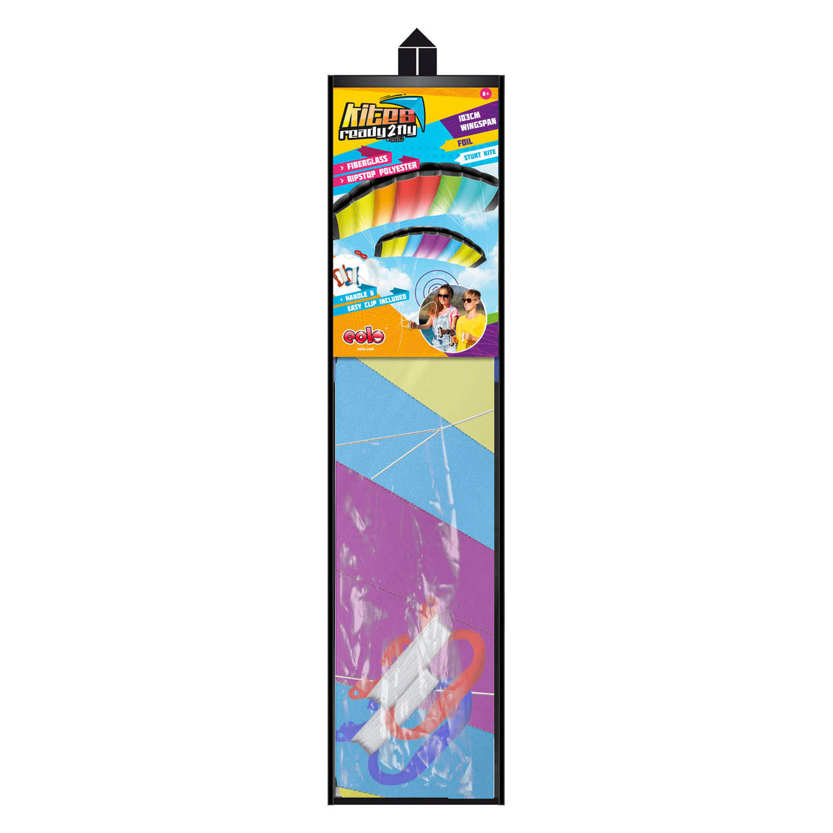 Drager klar 2 flue - pop -up madras flyer, 103 cm