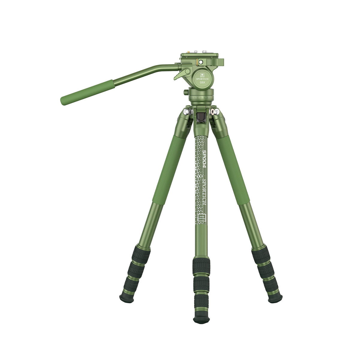 Sirui sportich stativ sp004+g5x grøn