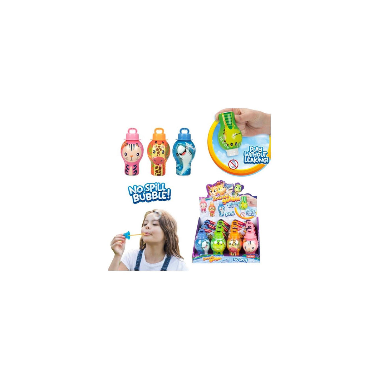 Toi-legetøj incredibble boble blæser 30ml 4 assorteret