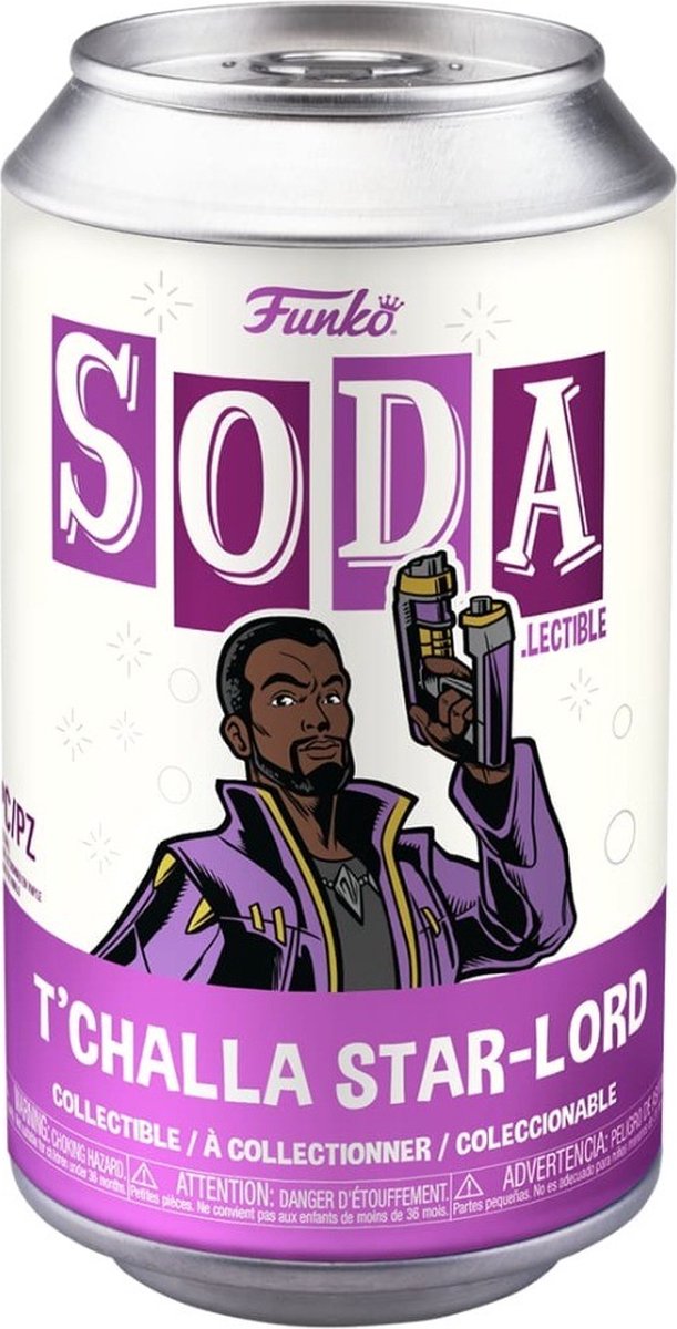 Funko starlord t'challa - sodavand - hvad nu hvis...? figur