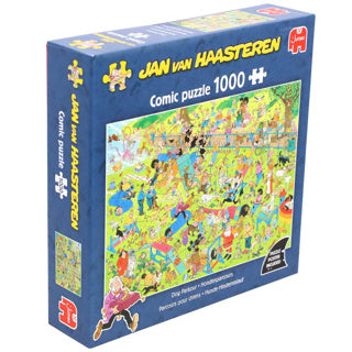 Jumbo Jan van Haasteren puslespil - hundekursus, 1000 stk.