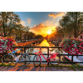 Ravensburger puslespil cykler 1000 stk