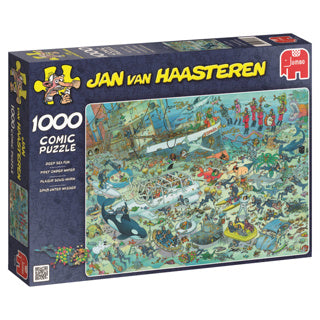 Jumbo puslespil Jan van Haasteren dybt hav 1000 brikker