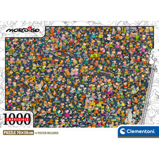 Imp clementoni puslespil ossible mordillo | 2 stk