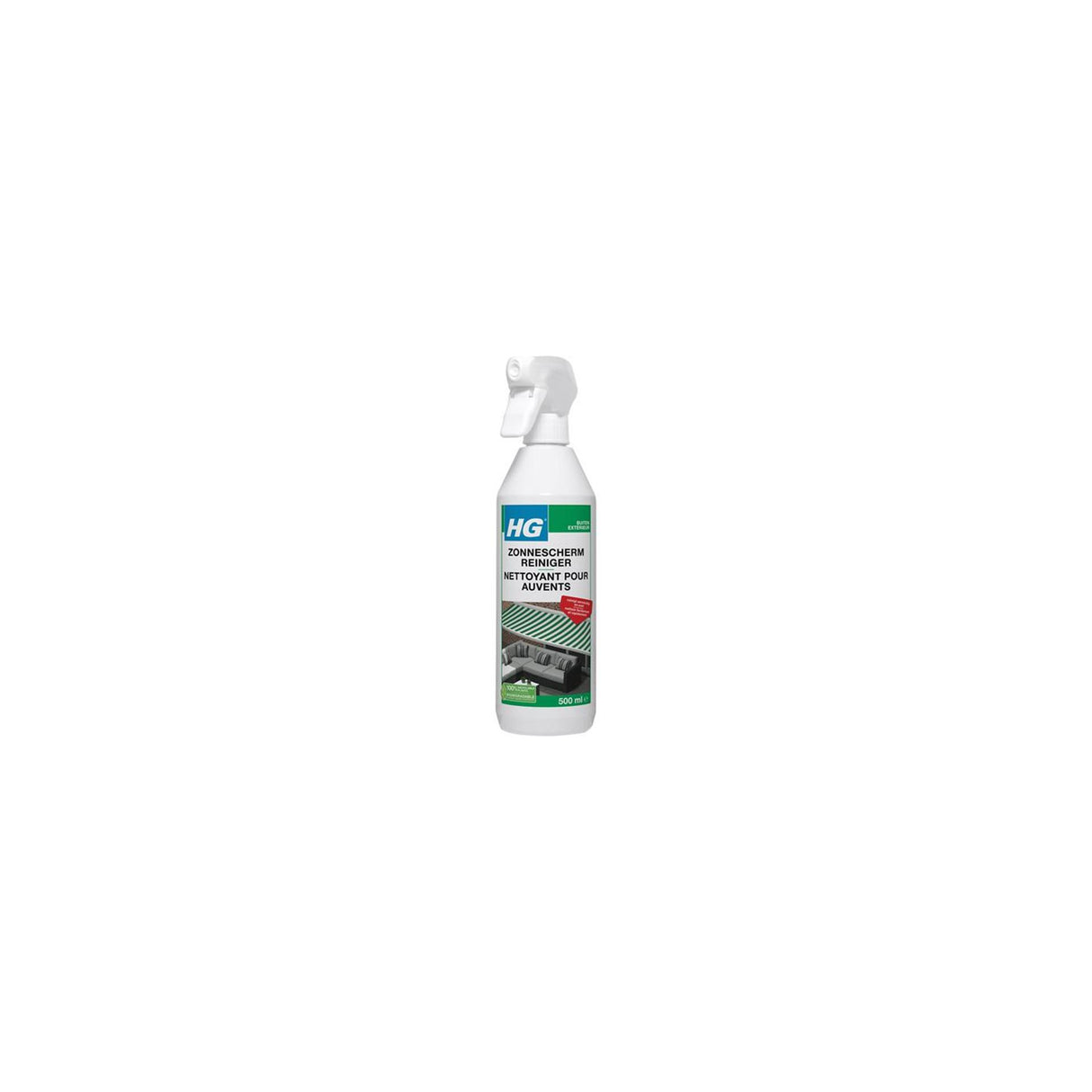 Hg solcreme rengøringsmiddel 500ml