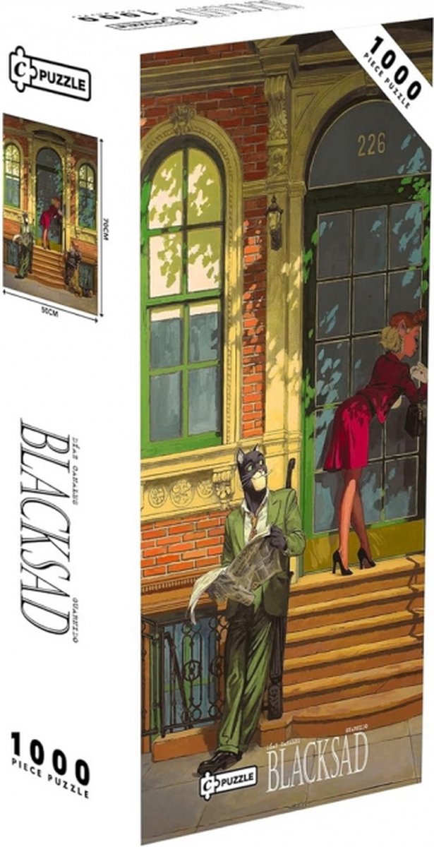 Plastoy blacksad puzzle 1000 stukjes 50 70 cm