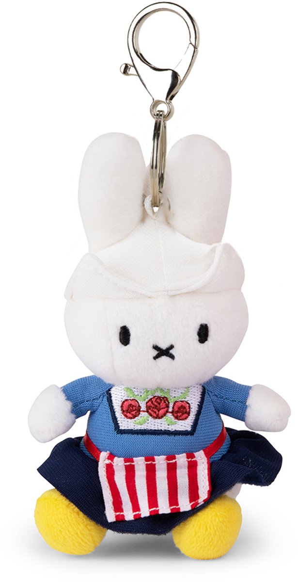 Bon ton toys nijntje - farmer's wife keychain - 10 cm - 4''