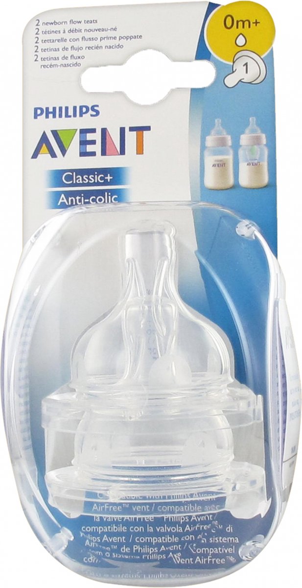 Philips avent scf631 27 newborn flesspeen - duo pack