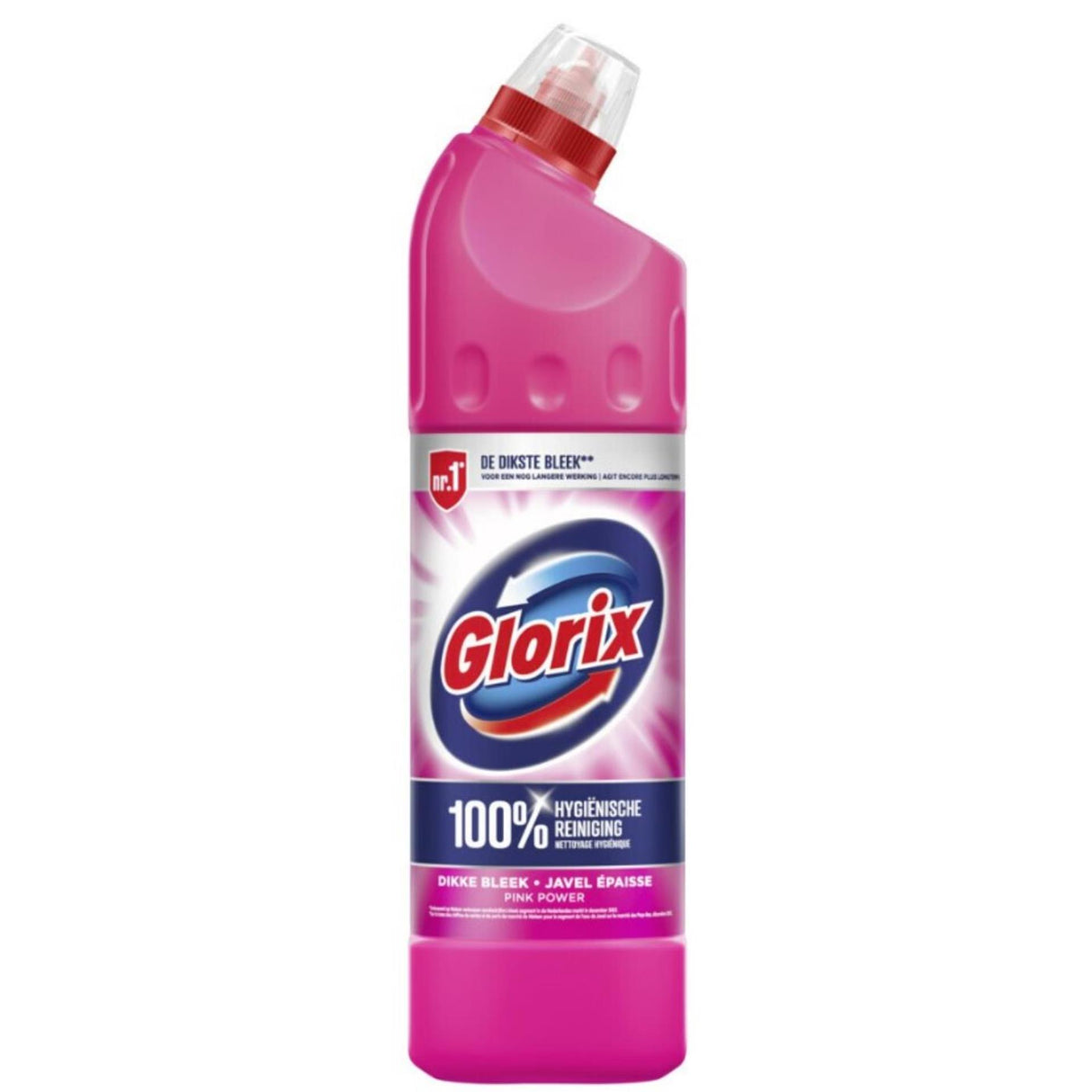 Glorix lyserød power 750ml