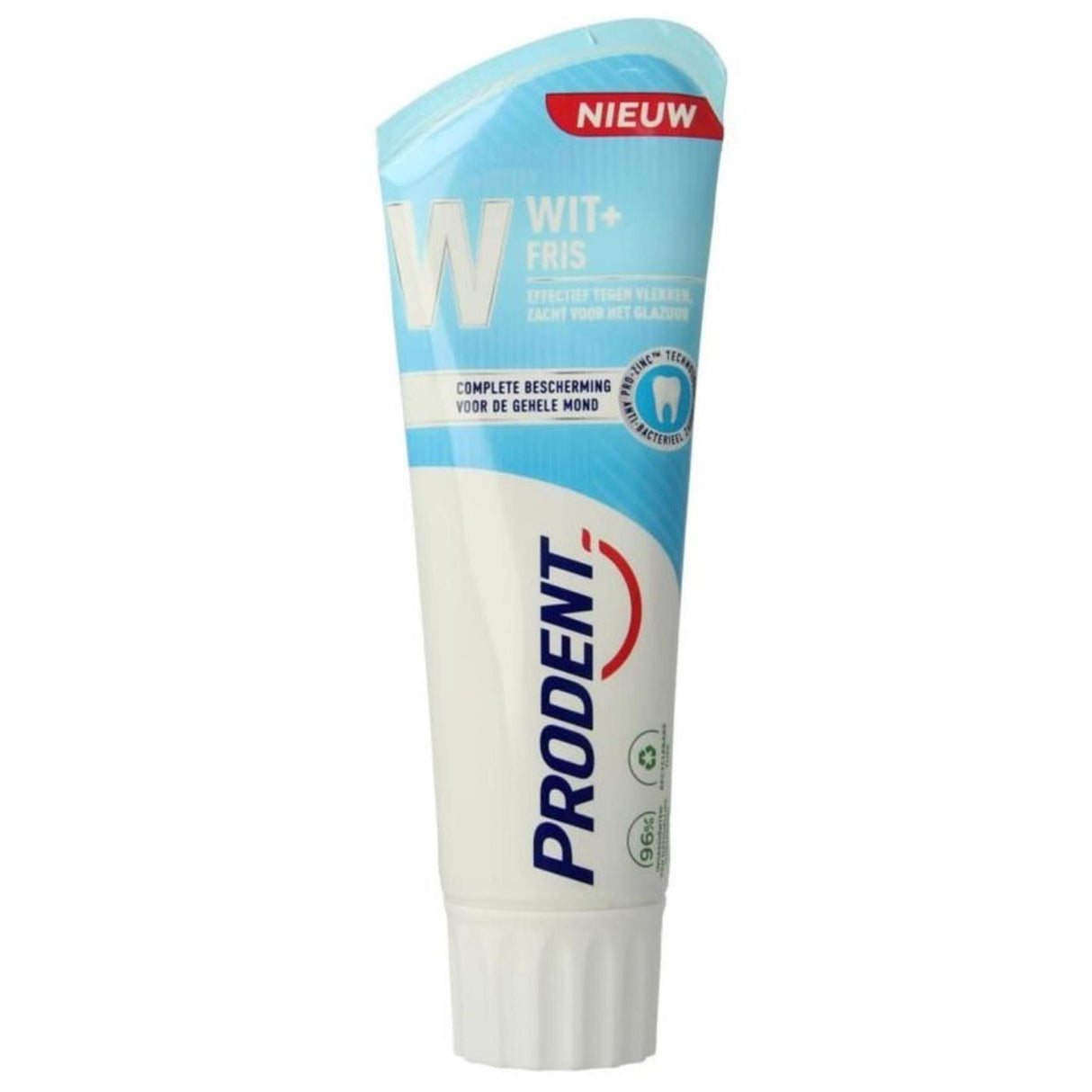 Prodent tandpasta hvid + frisk 75ml