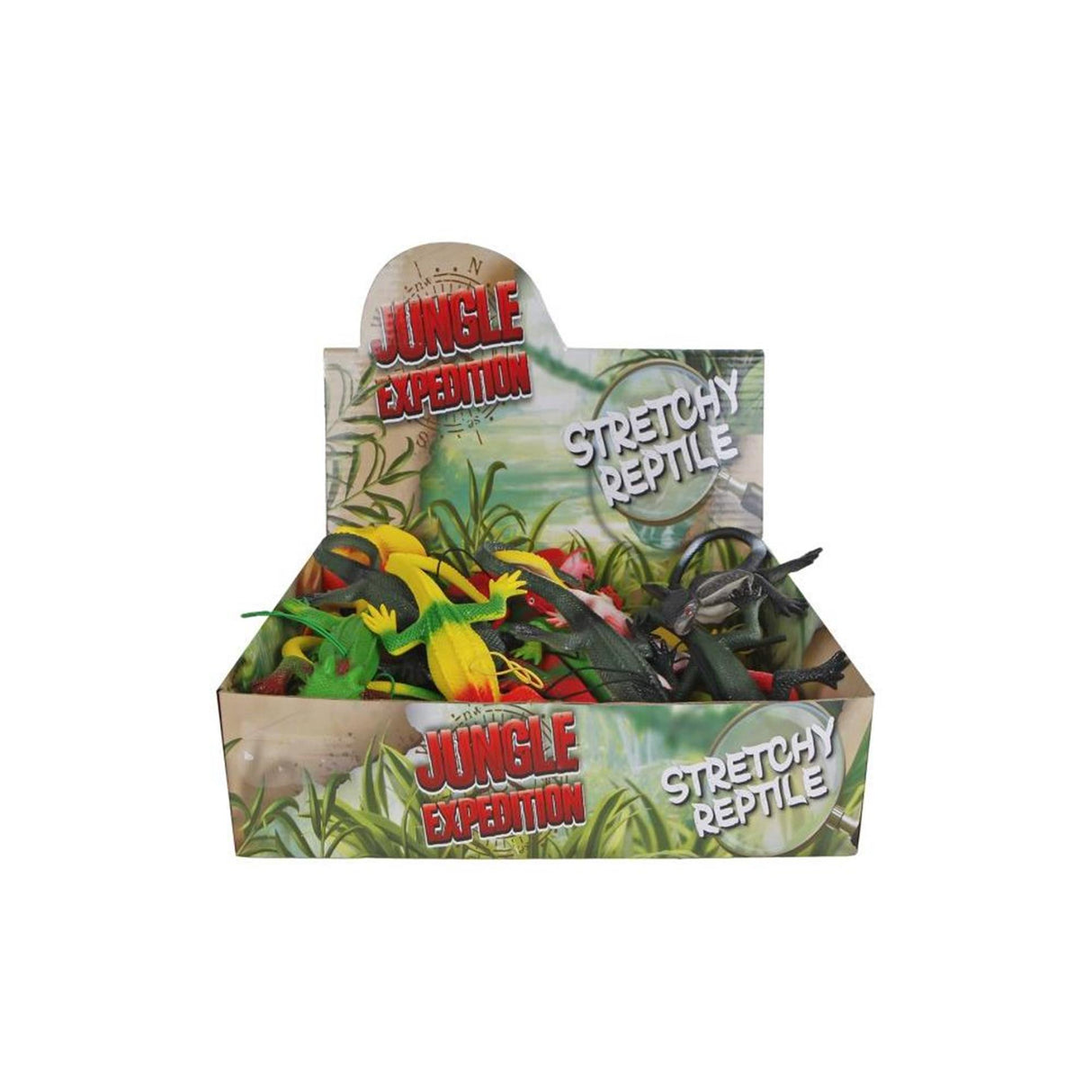 Jungleekspedition strækbar krokodillefirben