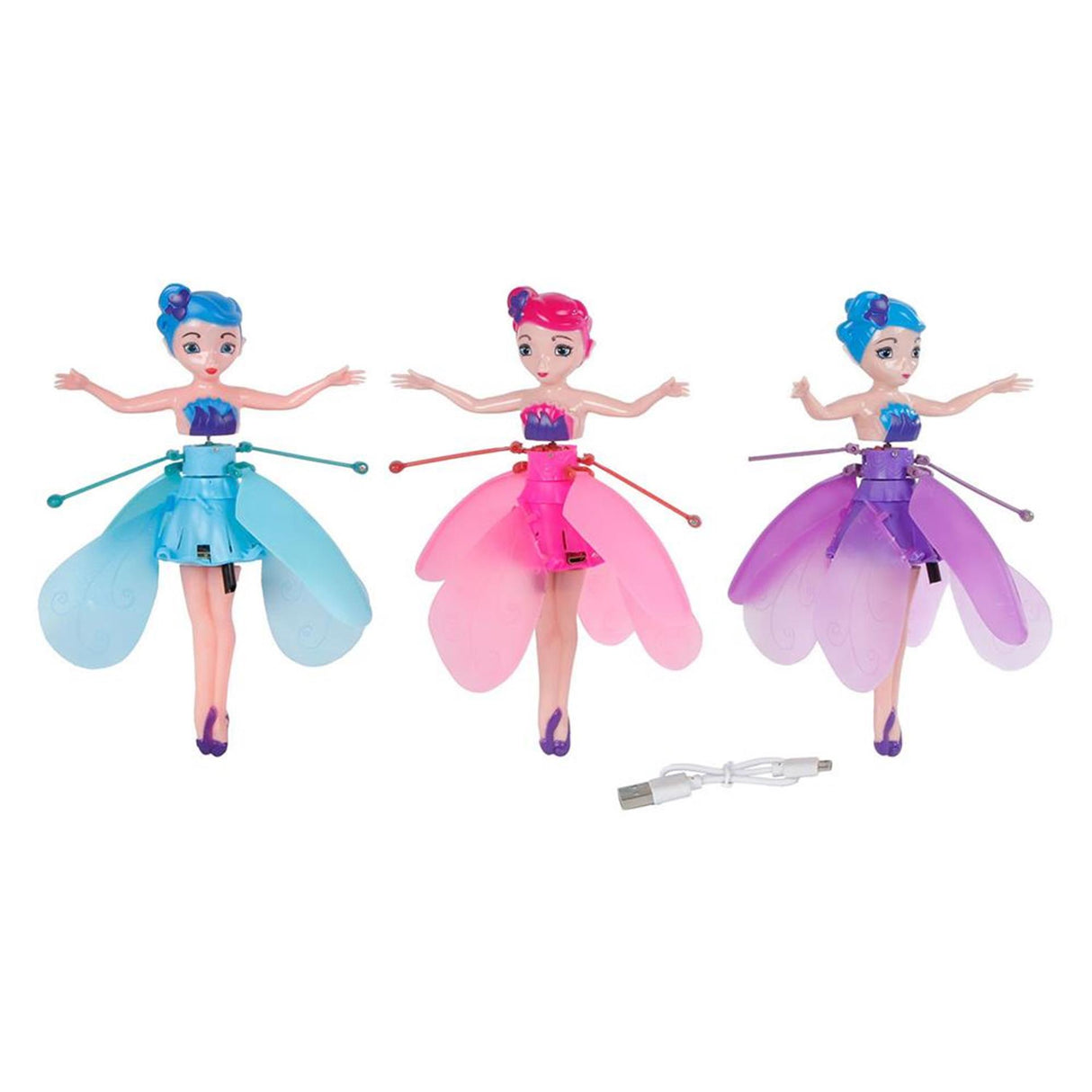 Glamour flyvende fe 16,5 cm