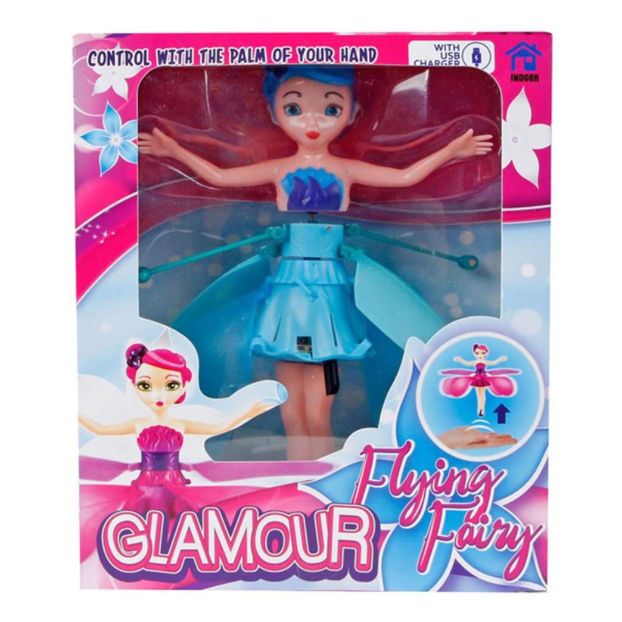 Glamour flyvende fe 16,5 cm