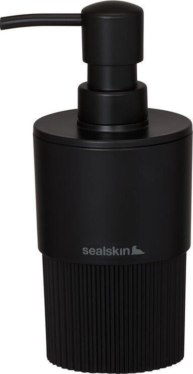 Sealskin brave - zeepdispenser 280 ml vrijstaand - zwart