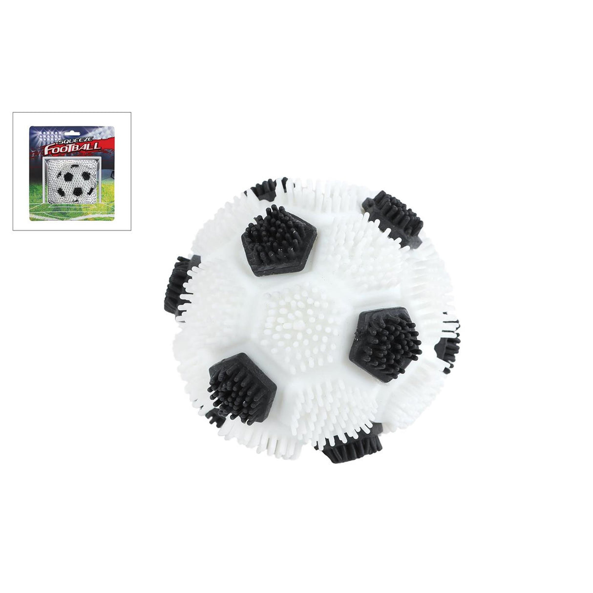 Fodbold squeeze ball puffer 7cm