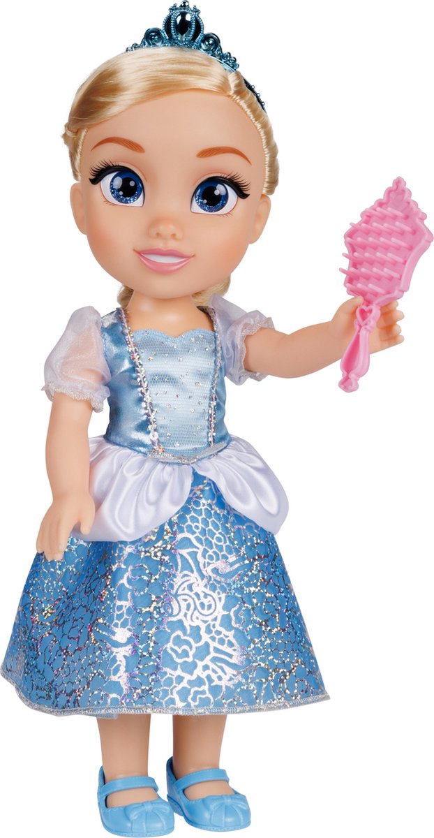 Jakks Disney prinsessekerne Askepot stor dukke 35cm