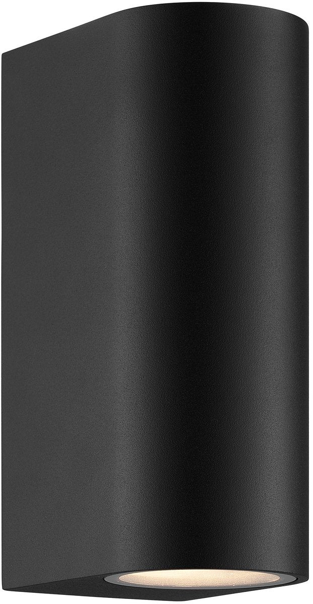 Nordlux -udendørs lampe-dion-dobbelt-gu10-sort