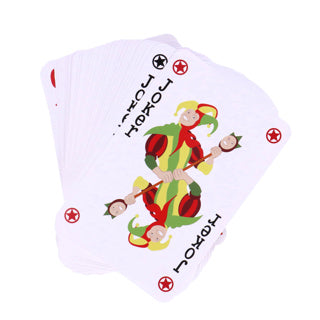 Longfield xxl playing cards 12.1 x 18.5 cm – plasticized paper card game (54 cards) – extra large card game for board games family game – angel heart