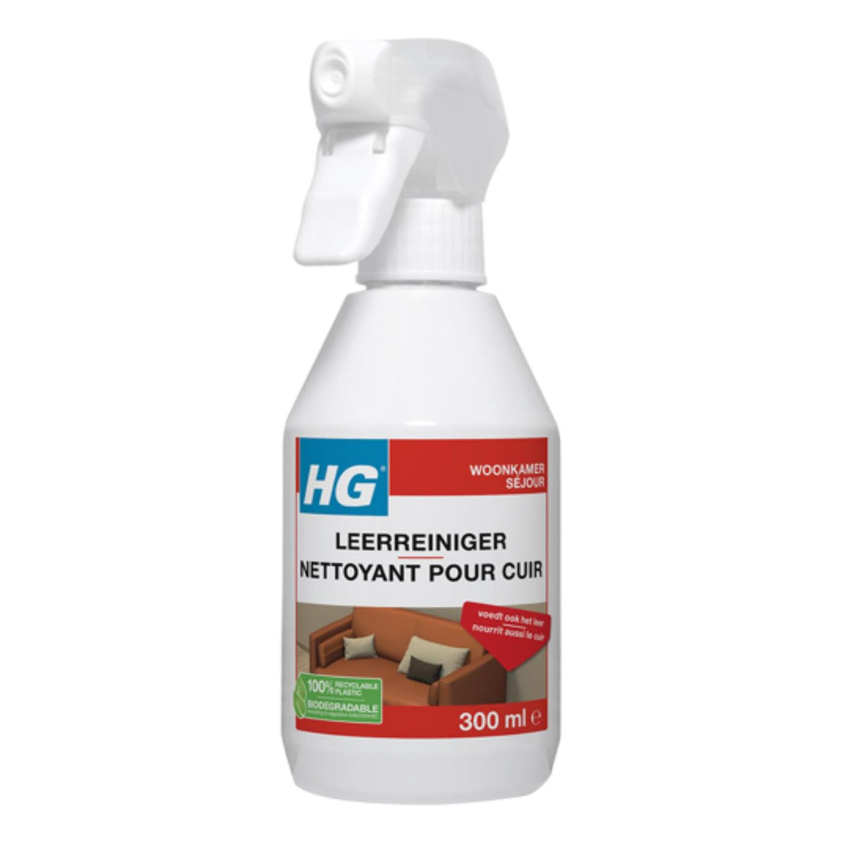 Hg læderrens 300ml læderrens