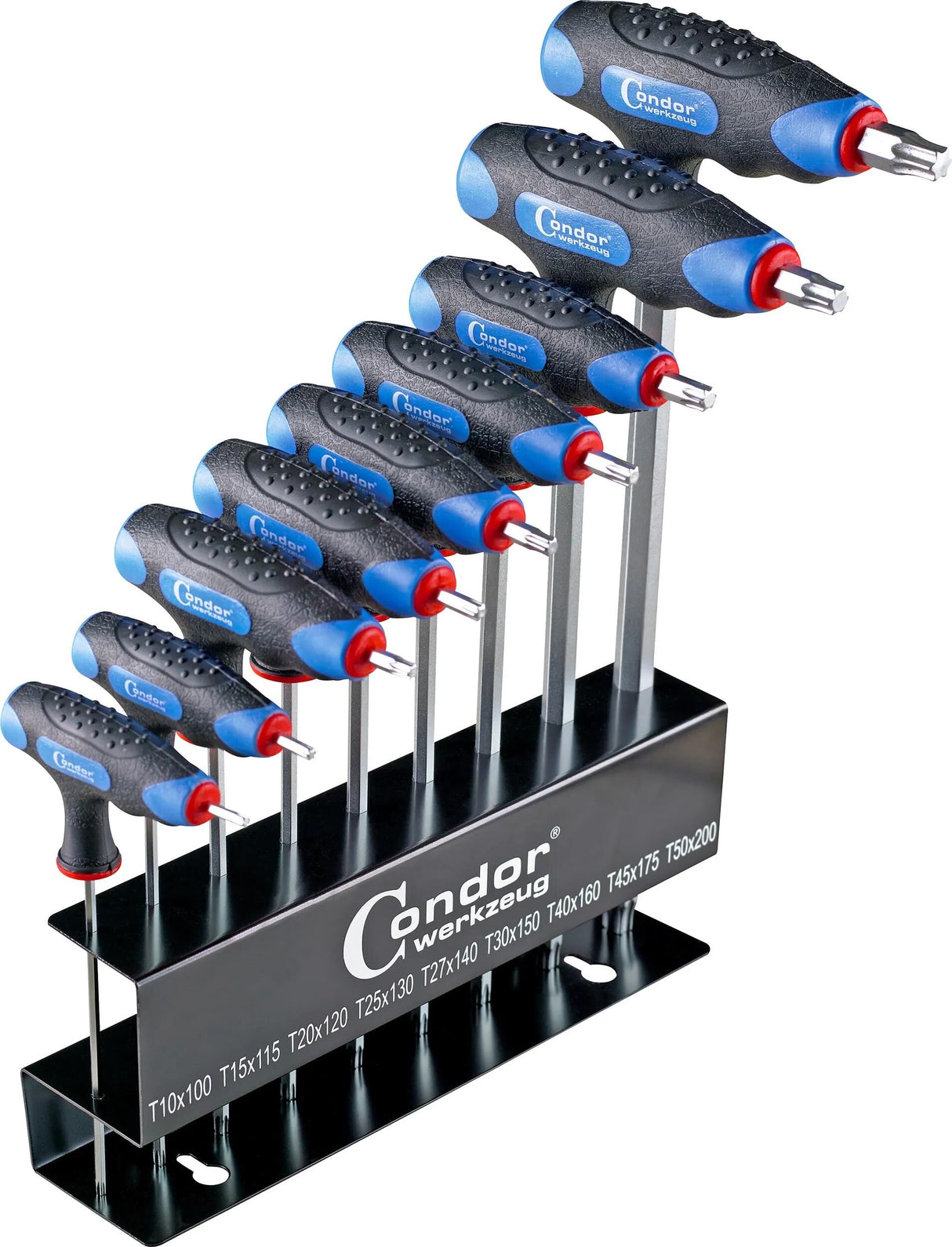 Condor skruetrækkersæt 1119 skruetrækkersæt torx 9-tlg. t10-t50