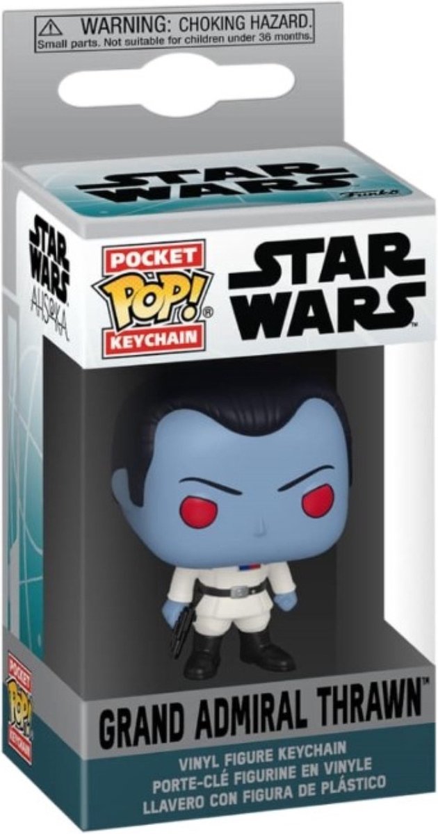 Funko Star Wars Ahsoka - Grand Admiral Thrawn Pocket Pop! lomme pop! flerfarvet