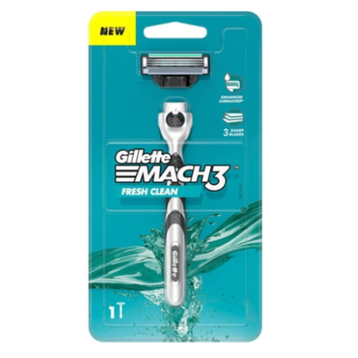 Gillette mach3 barbermaskine frisk ren