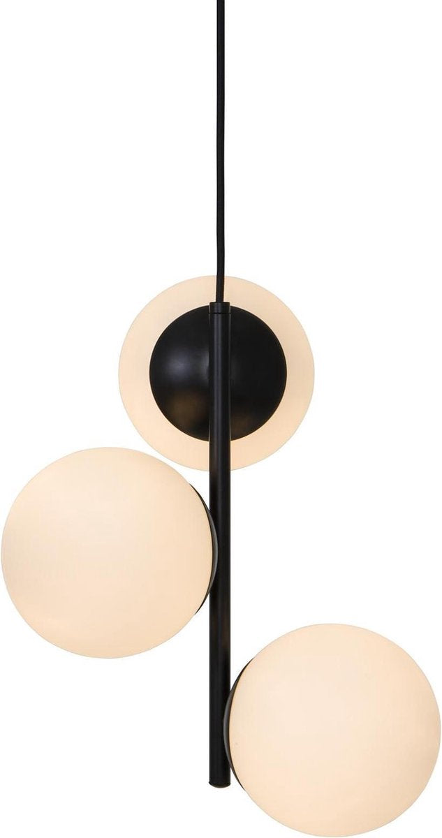 Nordlux lilly hængelampe-e14-opal glas sort